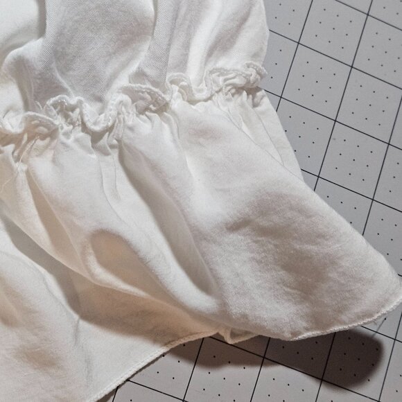 White Crochet Lace Tiered Dress With Open Back & Adjustable Straps - Picture 6 of 13